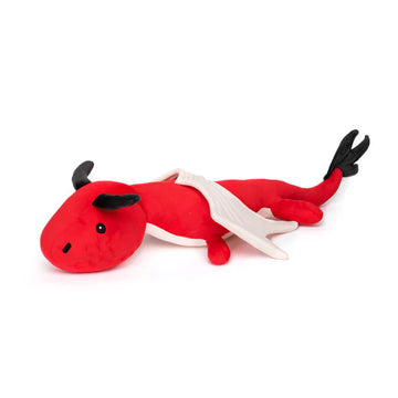 Majestic Red Dragon Plush Toy – Mythical Stuffed Animal - KidLiva
