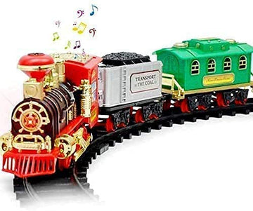 Classic Musical Train Set with Tracks - KidLiva