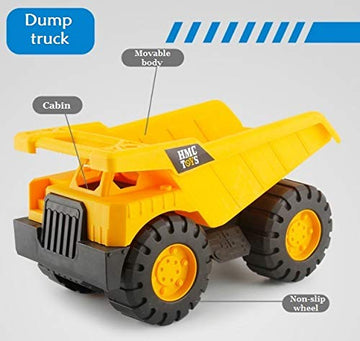 Jumbo Yellow Dump Truck Toy - KidLiva