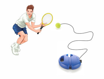 Solo Tennis Trainer Rebounder Set - KidLiva