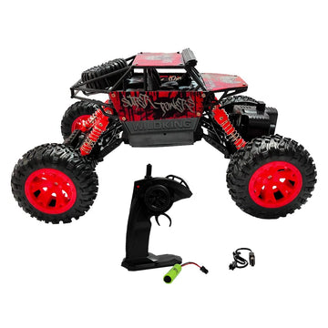 4WD High Suspension Off-Road Vehicle with Rechargeable Battery - KidLiva