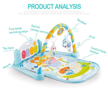 Musical Baby Gym & Play Mat - KidLiva