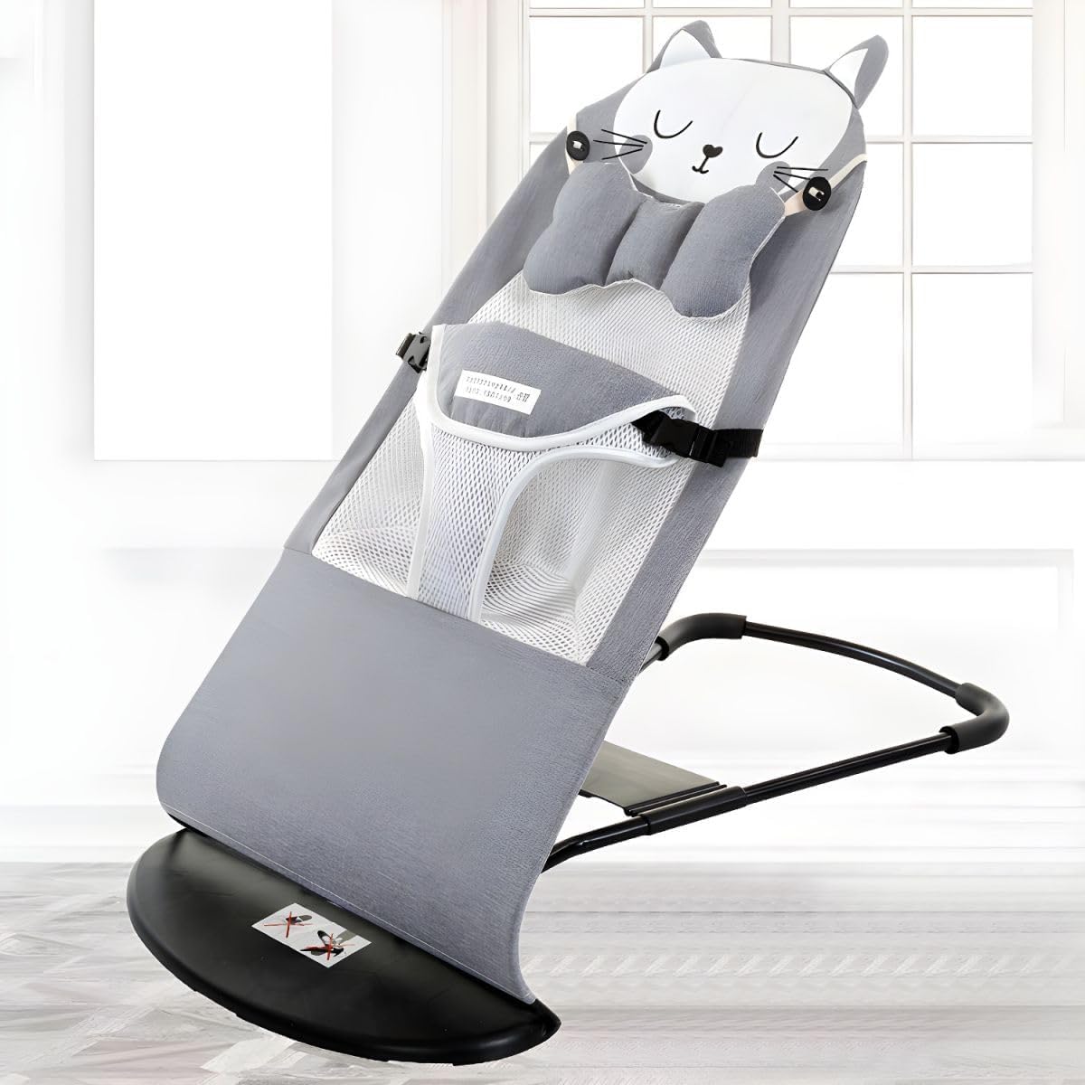 Comfort Baby Bouncer Rocker Seat with Head Support - KidLiva