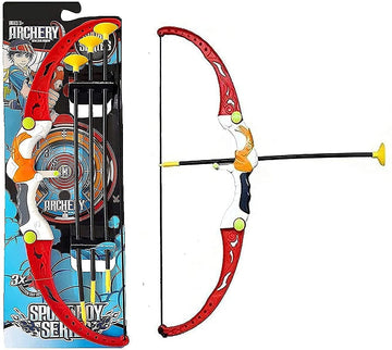 Kids Archery Toy Set with Bow & 3 Suction Arrows - KidLiva