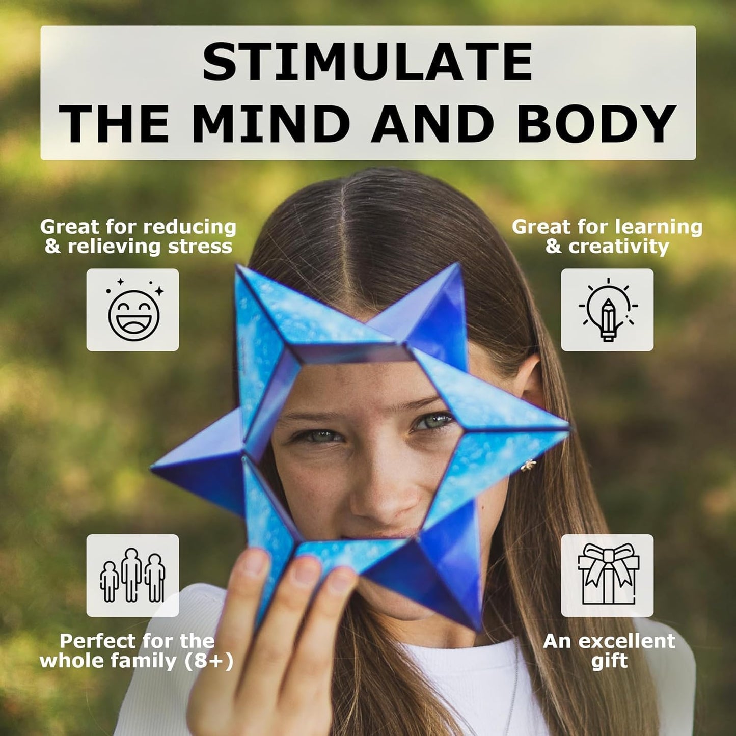 Magnetic Shape-Shifting Cube Puzzle - KidLiva