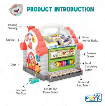 All-in-One Learning Activity House - KidLiva