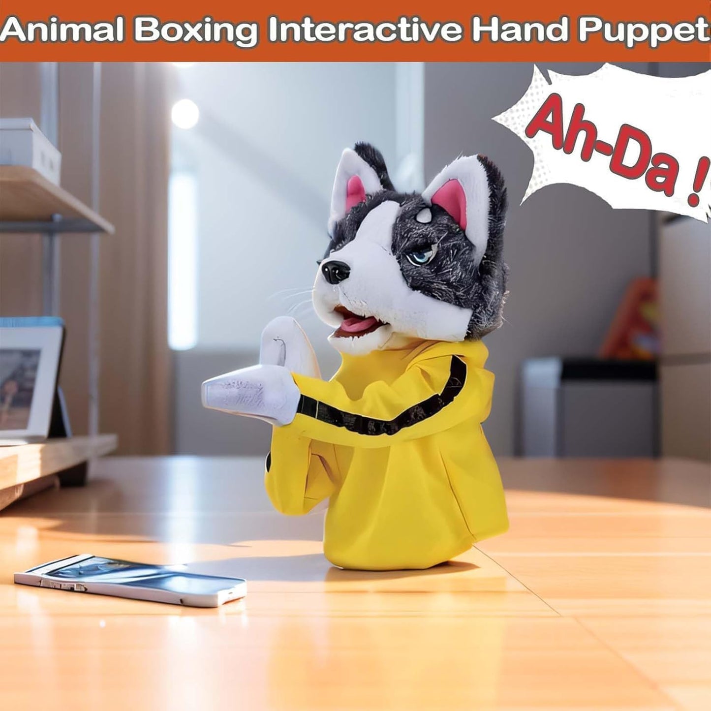 Interactive Boxing Hand Puppets Set - KidLiva