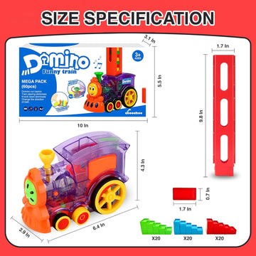 Domino Funny Train – Automatic Laying Domino Brick Game - KidLiva