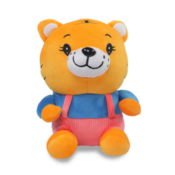 Adorable Orange Tiger Plush Toy – Soft Stuffed Animal - KidLiva