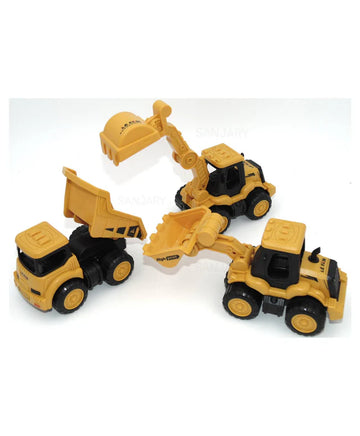 3-Pack Mini Construction Vehicle Set - KidLiva