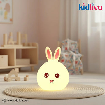 Cute Bunny LED Night Light for Kids - KidLiva