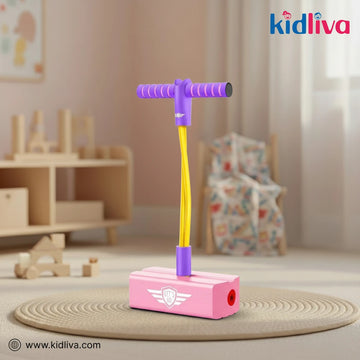 Fun & Safe Bouncing Stick with Squeaker - KidLiva