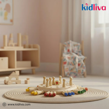 Wooden Memory Chess Game for Kids - KidLiva
