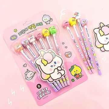 Sweet Friends Character Pencil Set - KidLiva