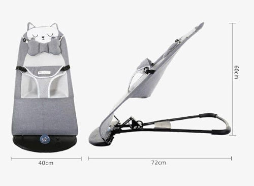 Comfort Baby Bouncer Rocker Seat with Head Support - KidLiva