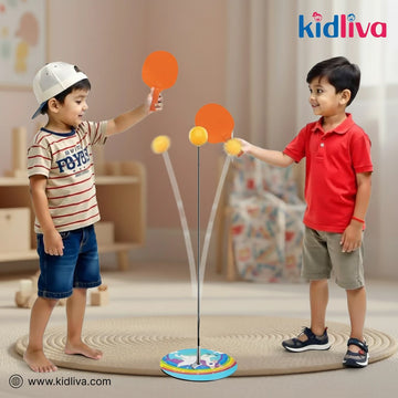 Unicorn-Themed Standing Table Tennis Trainer - KidLiva