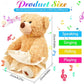 Peek-a-Boo Plush Talking & Singing Teddy Bear Toy - KidLiva
