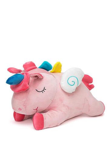 Magical Pink Unicorn Pegasus Plush Toy - KidLiva