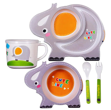 Adorable Elephant Kids Meal Set - KidLiva