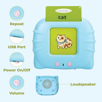 Talking Flash Card Reader - KidLiva