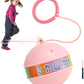 Pink Fitness Skip Ball / Ankle Skipper & Jump Toy - KidLiva