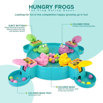 Hungry Frog Eating Game Toy for Kids - KidLiva