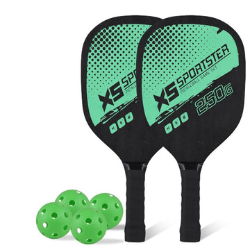 XS SPORTSTER Poplar Wood Pickleball Paddle – 250g Racket - KidLiva