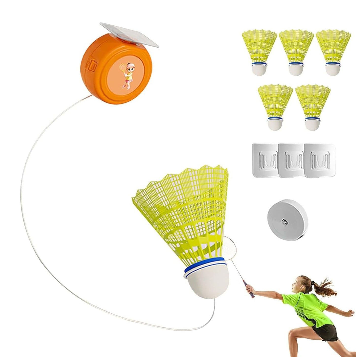 Newly Upgraded Ceiling Mounted Badminton Trainer