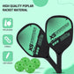 XS SPORTSTER Poplar Wood Pickleball Paddle – 250g Racket - KidLiva