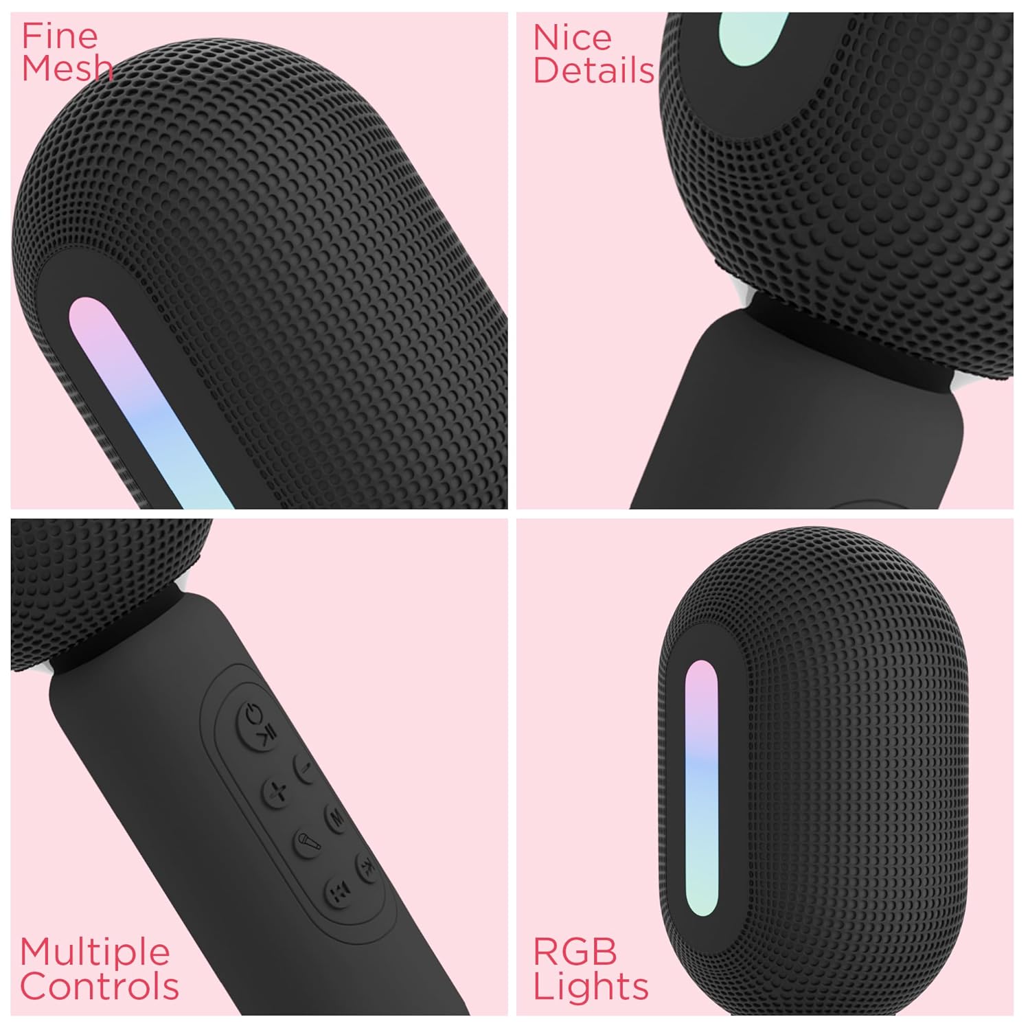 KMC-300 Portable Wireless & Karaoke Microphone - KidLiva