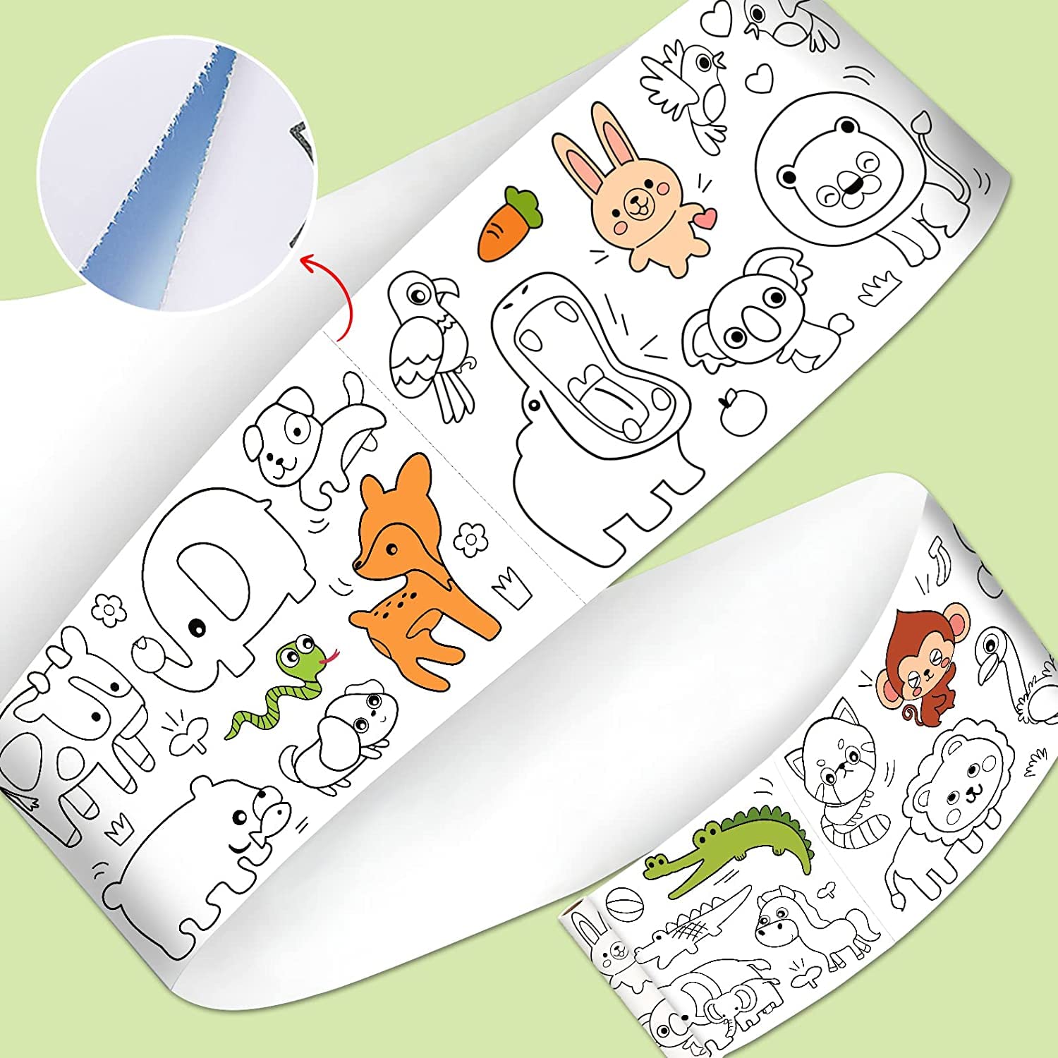 Kids' Jumbo Coloring Roll - KidLiva