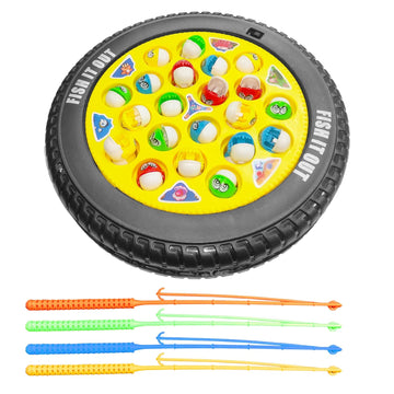 Musical Rotating Fishing Game - KidLiva