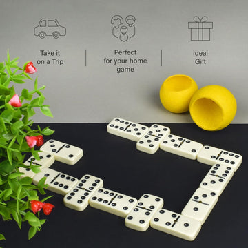 Classic Double Six Dominoes Set – 28 Tiles - KidLiva
