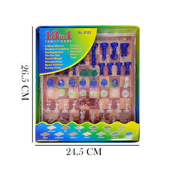 Ultimate 13-in-1 Family Game Set – Classic Board Games Collection - KidLiva