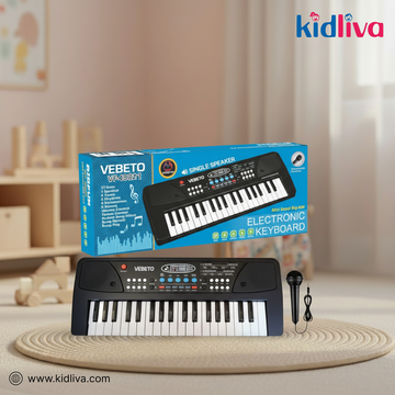 Kids Musical Keyboard Piano with Mic - KidLiva