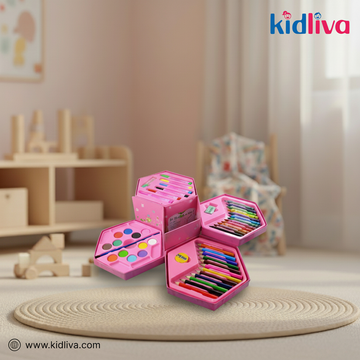 46 PCS Frozen Theme Kids Art Set - KidLiva