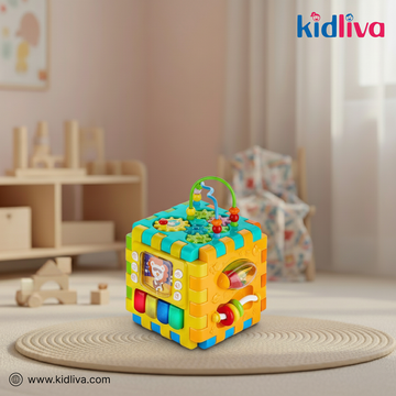 Ultimate 6-in-1 Activity Cube - KidLiva