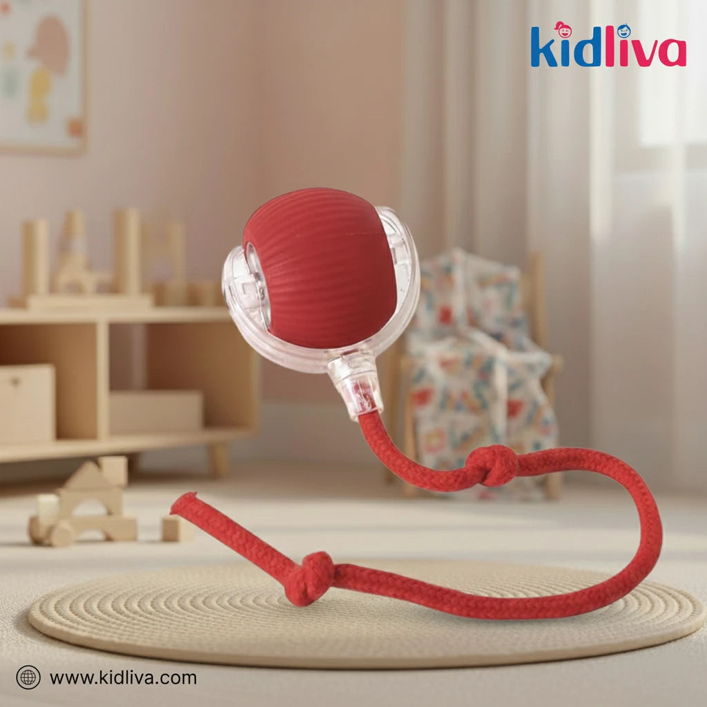 Electronic Touch-Activated Moving String Ball