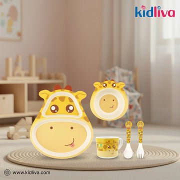 Adorable Giraffe Kids Meal Set - KidLiva