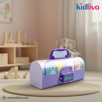 Dinosaur Double Combination Lock Pencil Box - KidLiva