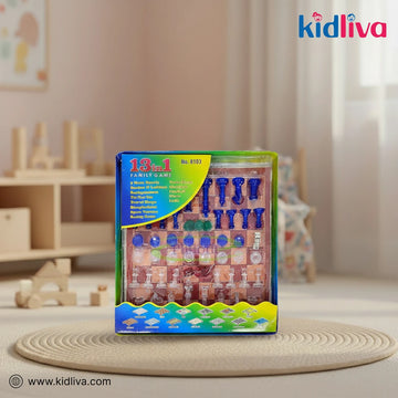 Ultimate 13-in-1 Family Game Set – Classic Board Games Collection - KidLiva