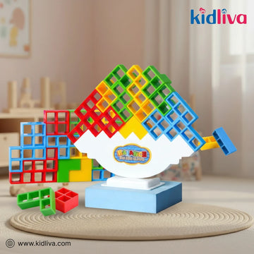 Educational Balance Stacking Game - KidLiva