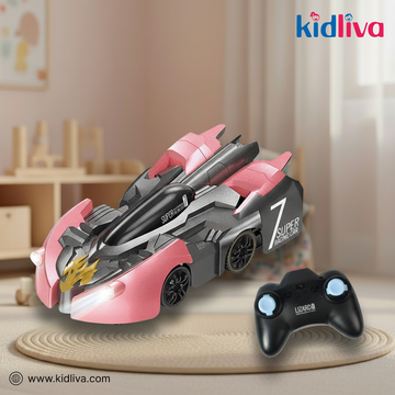 Anti-Gravity Wall Climbing RC Car - KidLiva